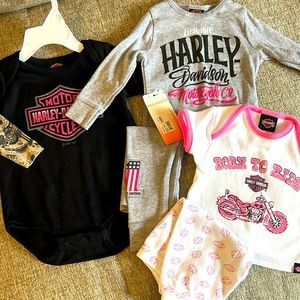 Baby Girl Harley Davidson clothing